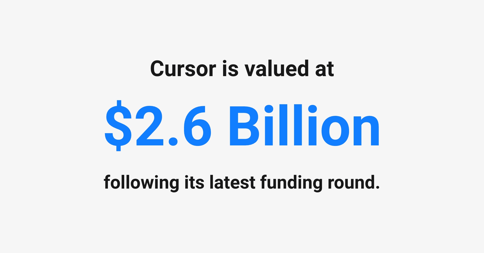 Cursor net worth – Cursor has a net worth of $2.6 billion as of January 2025.
