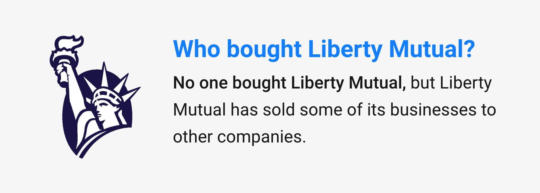 Who bought Liberty Mutual?