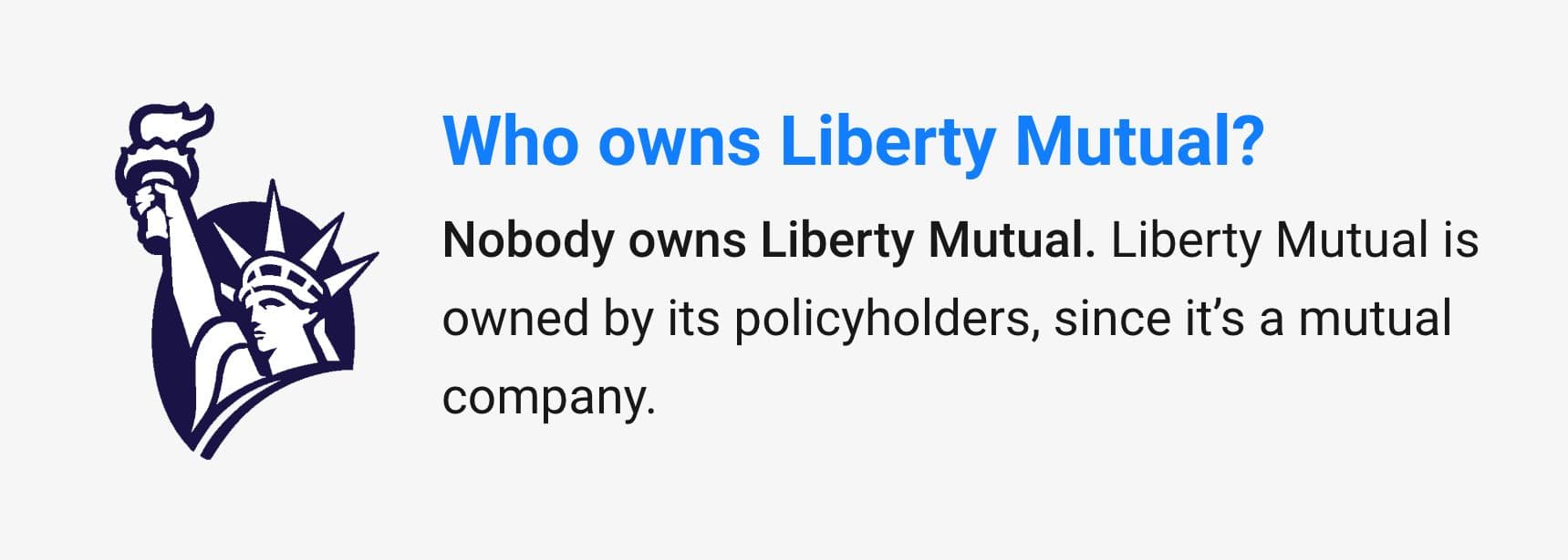 Who owns Liberty Mutual?