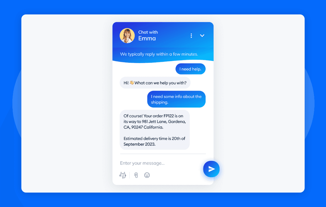 AI chatbot customer support