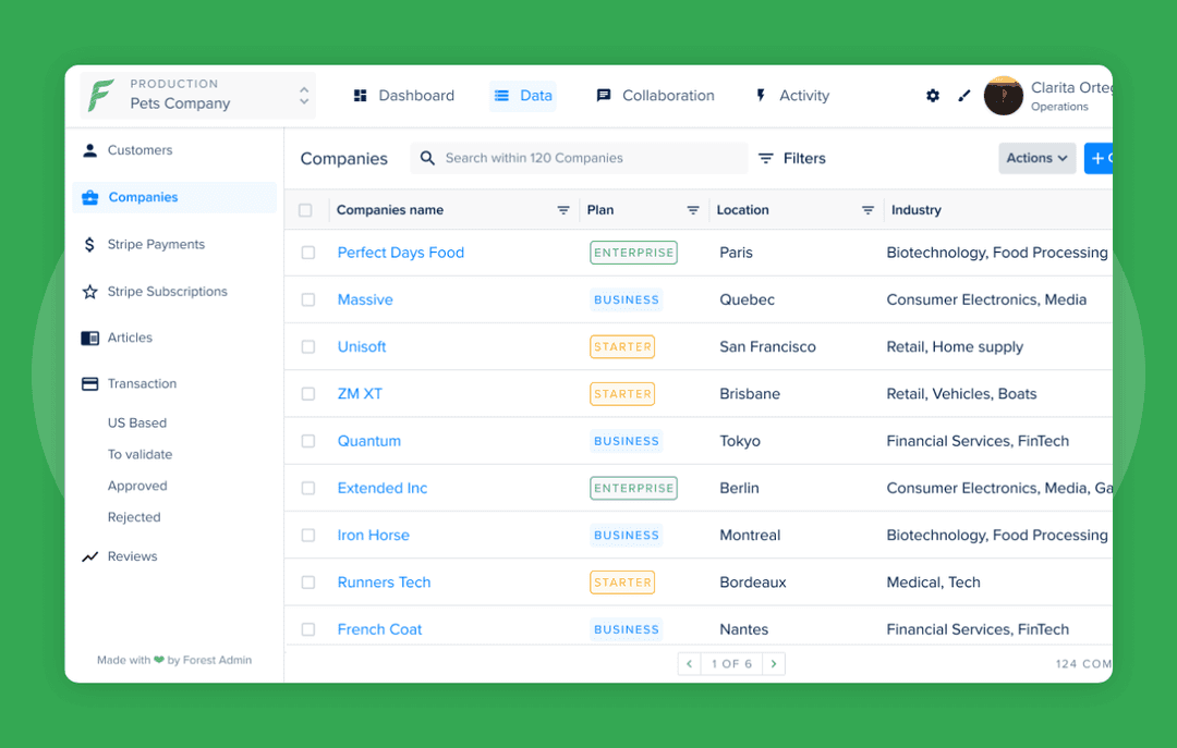 Internal Tool UI & UX Design