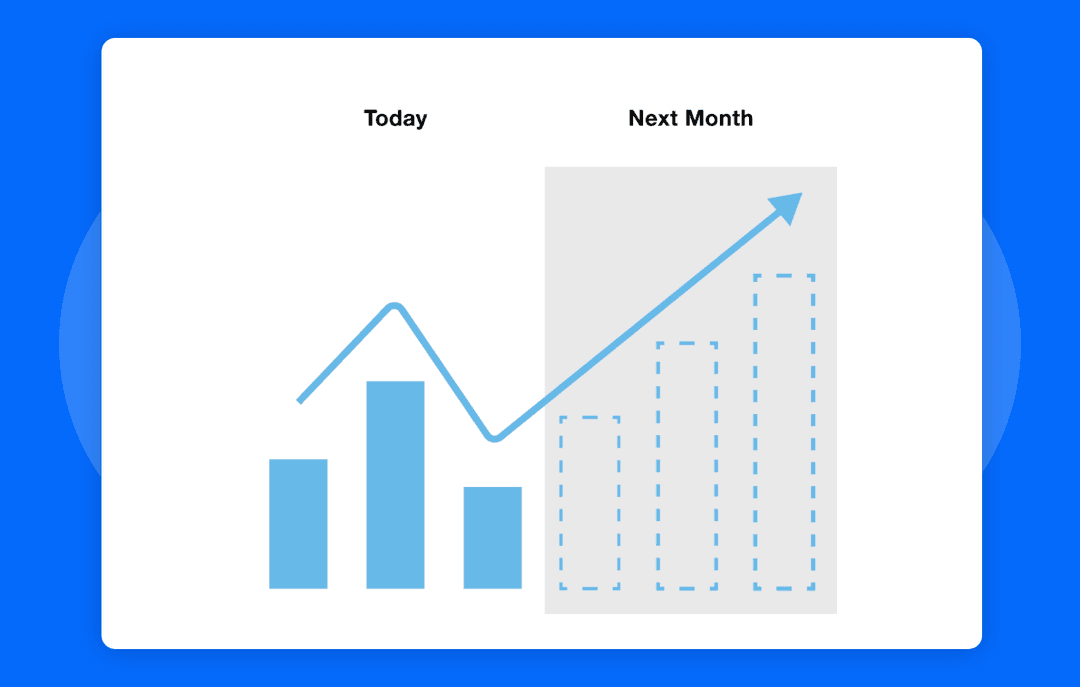 Inventory dashboard displaying AI-driven stock forecasts