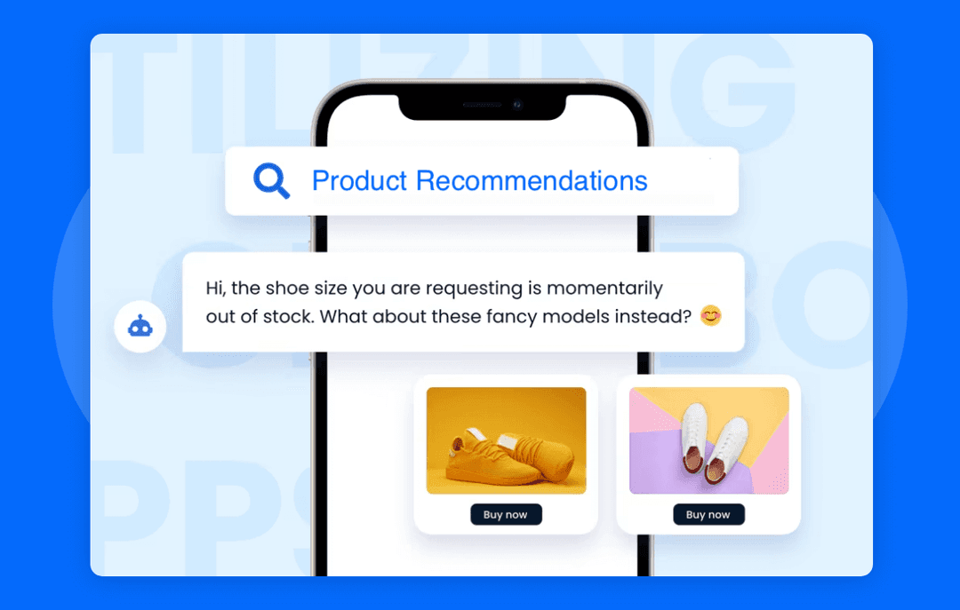 AI chatbot product recommendations